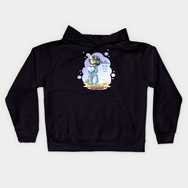 Willow shirt Kids Hoodie by HoneyHeartStudios